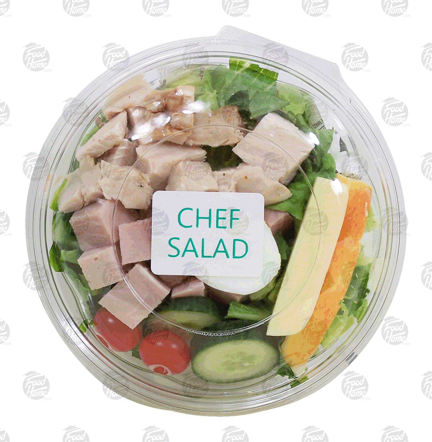 Value Center Market  chef salad with ranch packet Full-Size Picture